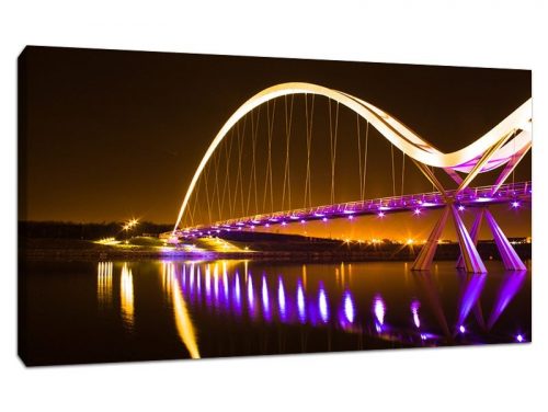 Infinity Bridge 3 Featured Product Canvas