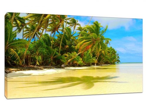 Maldives Trees Featured Product Canvas