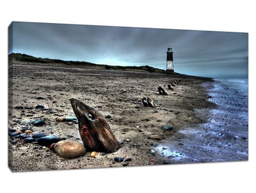 Spurn Point Featured Canvas Picture